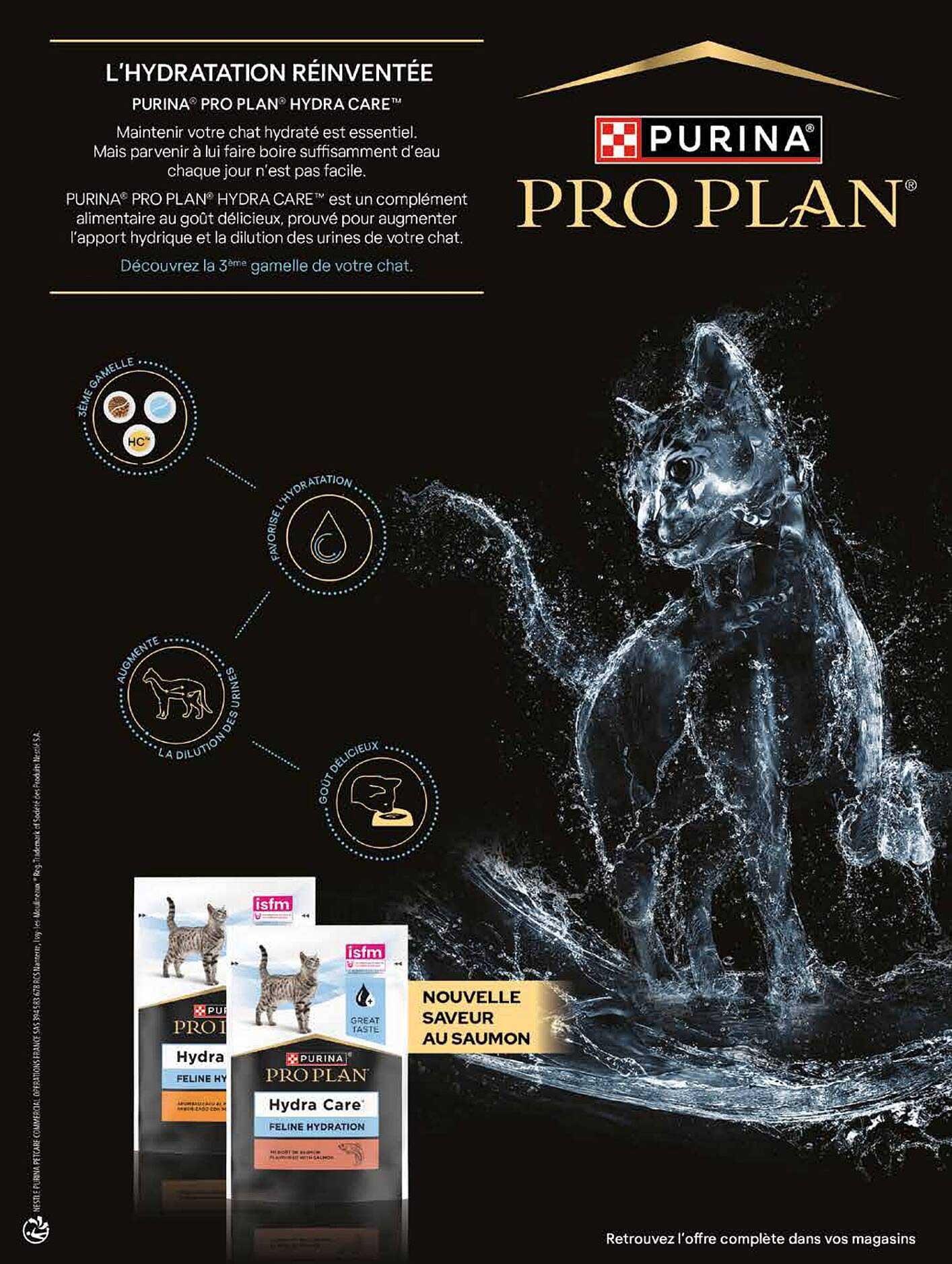 L'HYDRATATION RÉINVENTÉE - PURINA® PRO PLAN® HYDRA CARE™