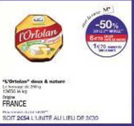 L'Ortolan doux & nature