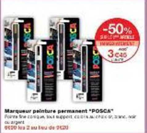Marqueur peinture permanent *POSCA*