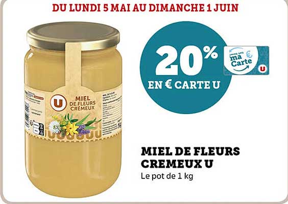 MIEL DE FLEURS CREMEUX U