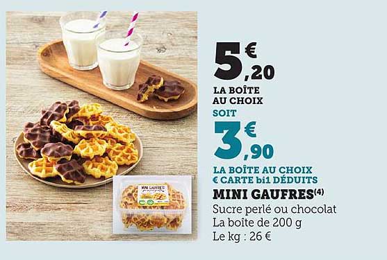 MINI GAUFRES