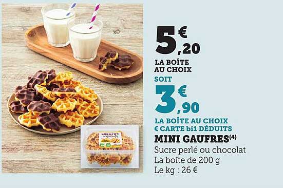 MINI GAUFRES