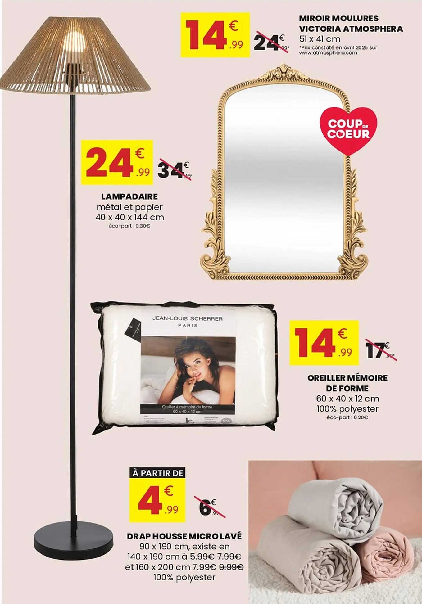 Miroir Moulures Victoria Atmosphera