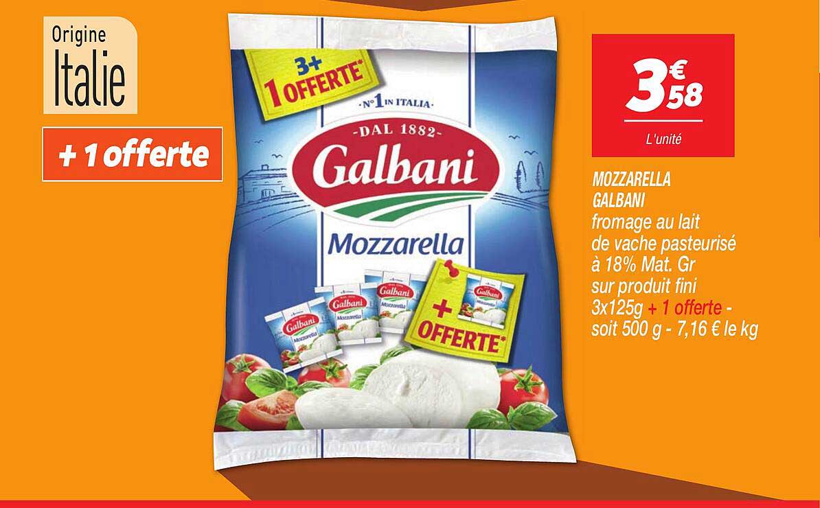 MOZZARELLA GALBANI