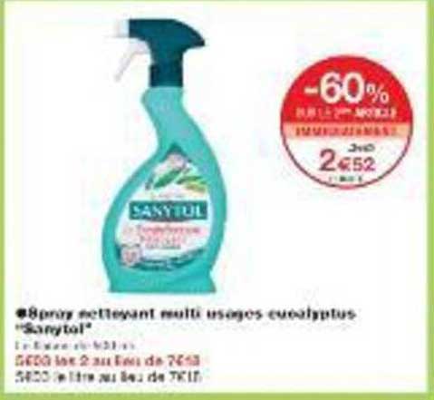 Nettoyant multi-usages eucalyptus "Sanytul"