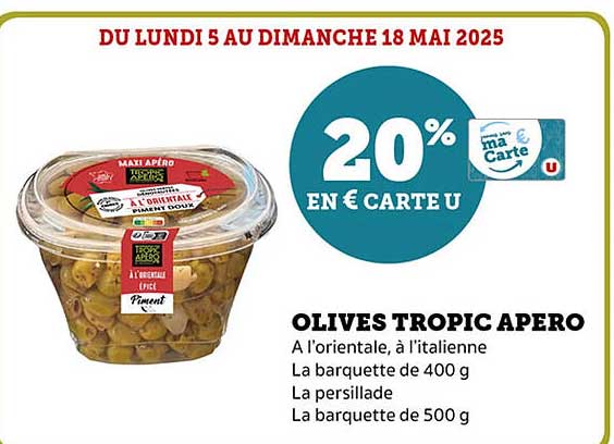 OLIVES TROPIC APERO