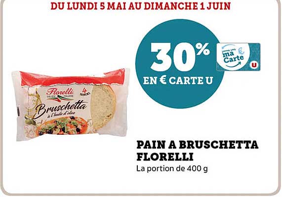 PAIN A BRUSCHETTA FLORELLI