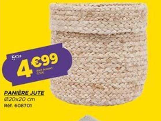 PANIÈRE JUTE