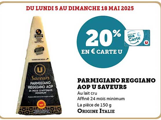 PARMIGIANO REGGIANO AOP U SAVEURS