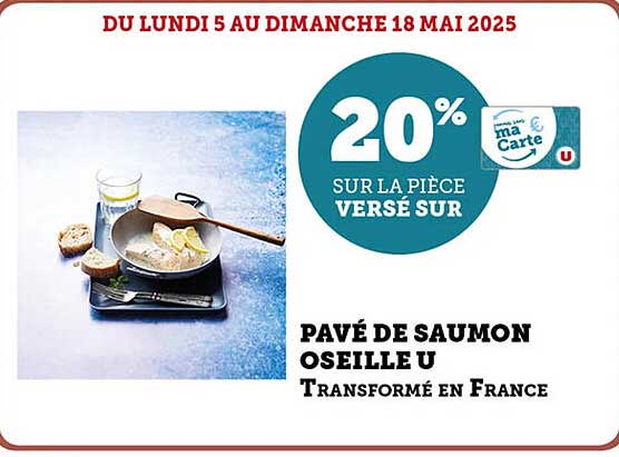 PAVÉ DE SAUMON OSEILLE U