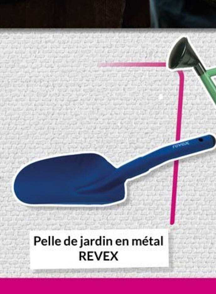 Pelle de jardin en métal REVEX