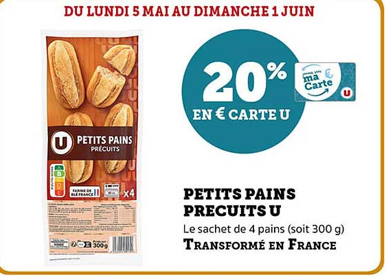 PETITS PAINS PRECUITS U