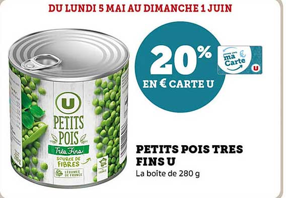 PETITS POIS TRES FINS U