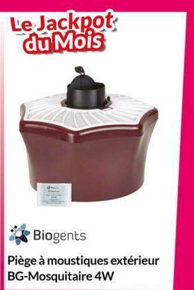 Piège à moustiques extérieur BG-Mosquitaire 4W