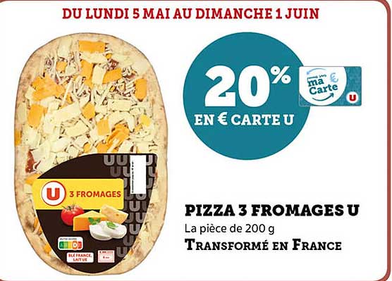 PIZZA 3 FROMAGES U