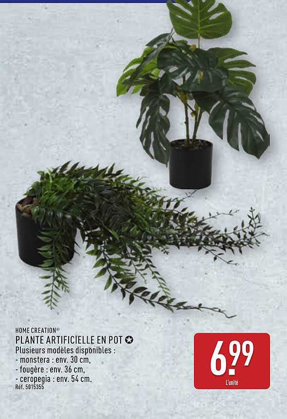 PLANTE ARTIFICIELLE EN POT