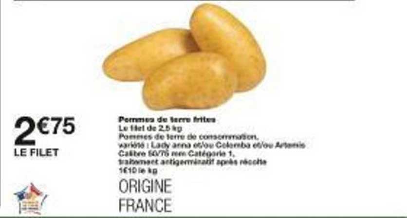 Pommes de terre frites