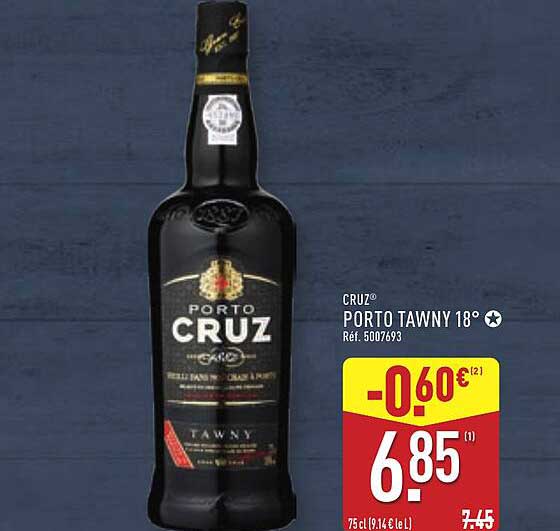 PORTO CRUZ TAUWNY 18°
