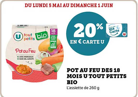 POT AU FEU DES 18 MOIS U TOUT PETITS BIO