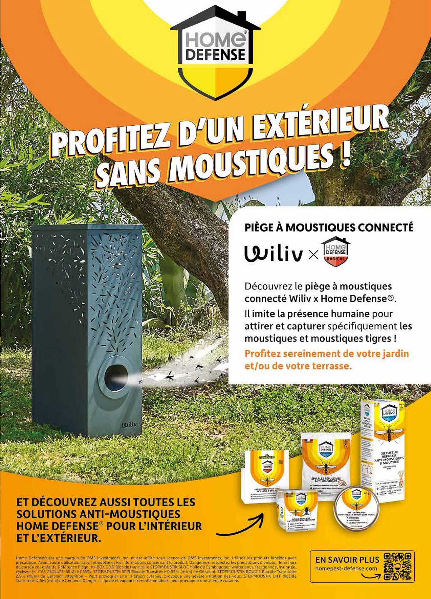 PROFITEZ D’UN EXTÉRIEUR SANS MOUSTIQUES !