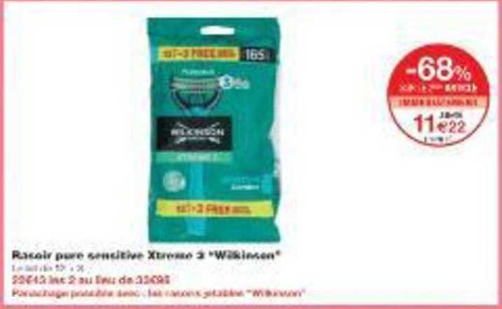 Rasoir pur sensitive Xtremo 3 'Wilkinson'
