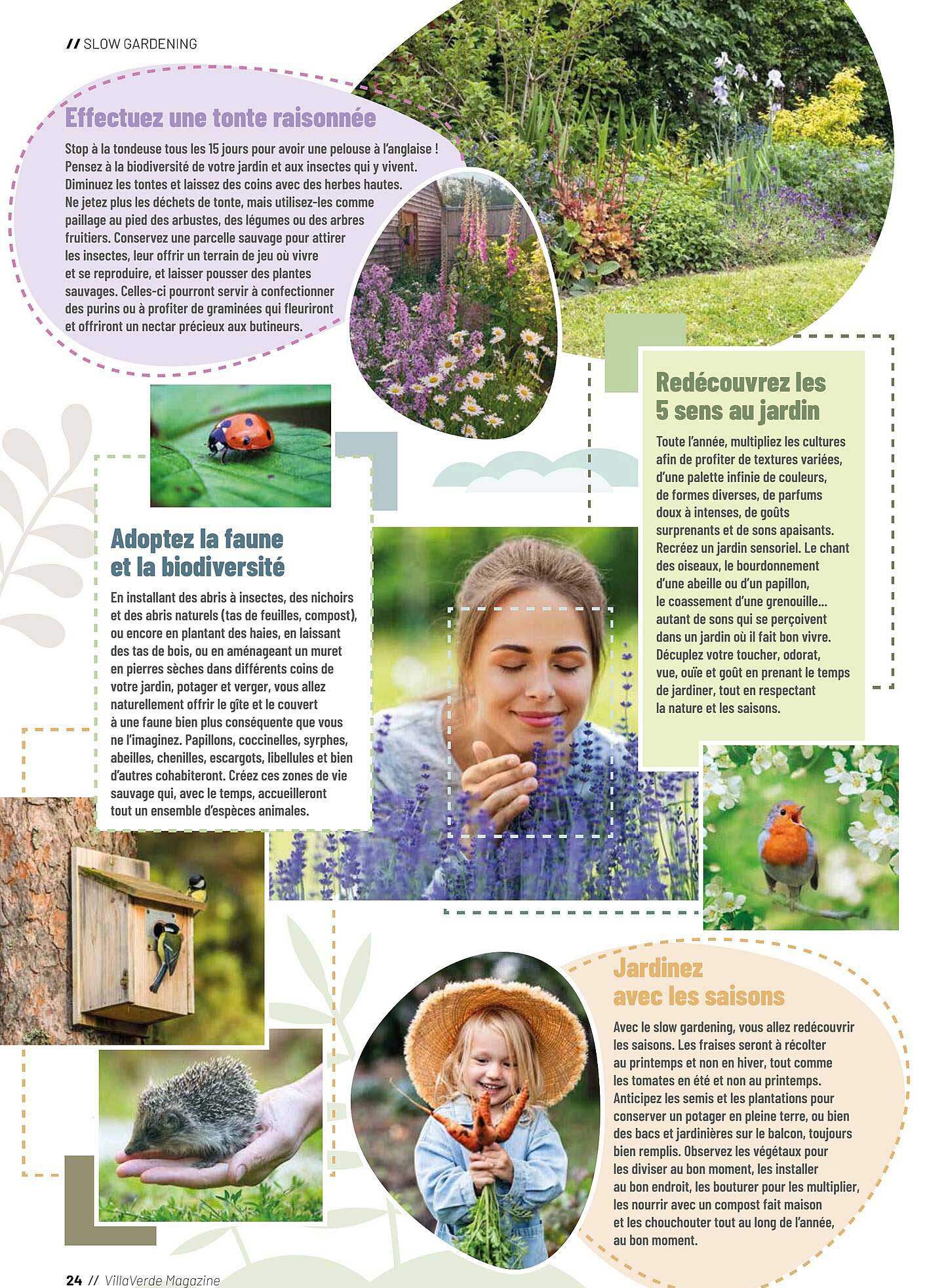 Redécouvrez les 5 sens au jardin