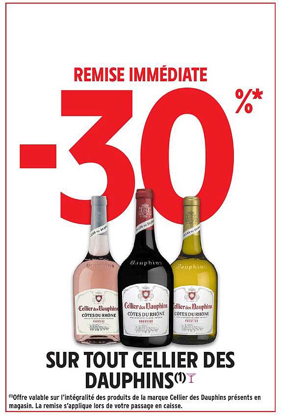 REMISE IMMEDIATE -30%