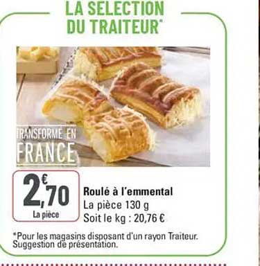 Roulé à l’emmental