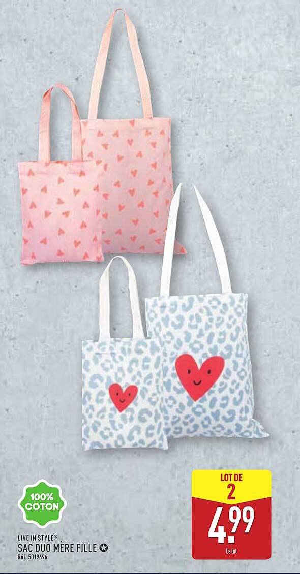 SAC DUO MÈRE FILLE