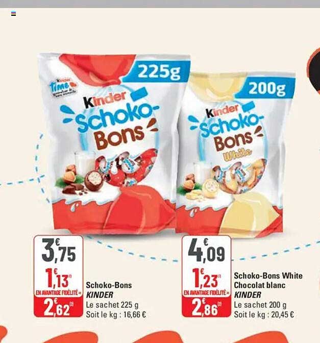 Schoko-Bons KINDER
