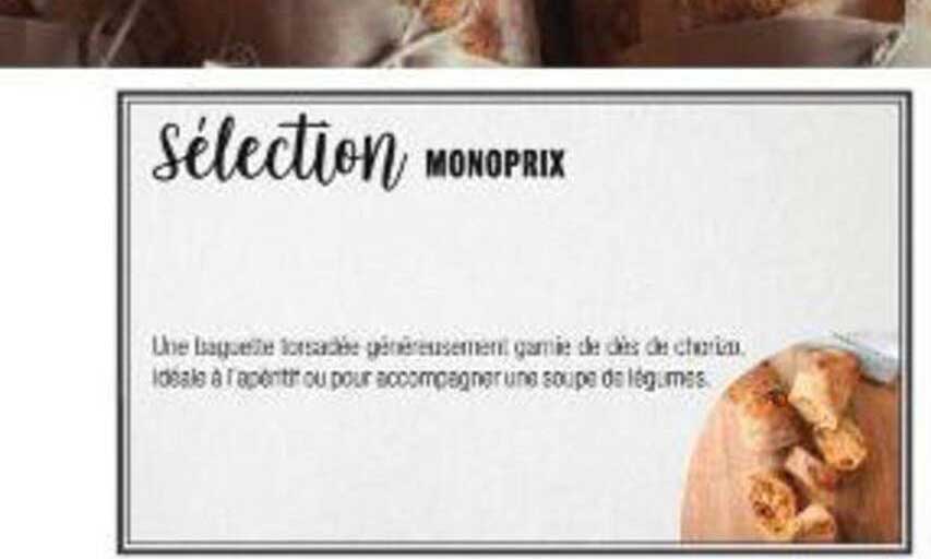Sélection Monoprix