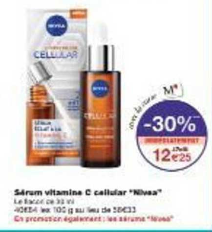 Sérum vitamine C cellular "Nivea"