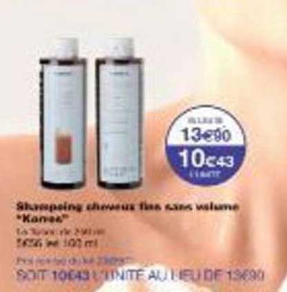 Shampoing cheveux fins sans volume 'Kanna'