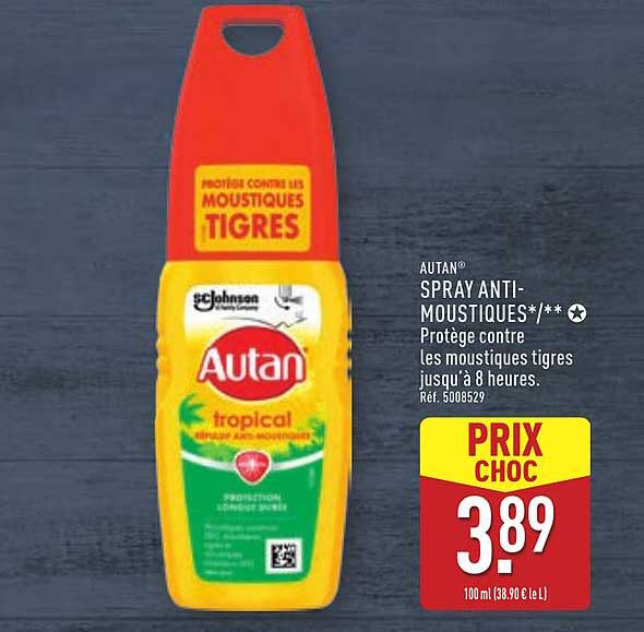 SPRAY ANTI-MOUSTIQUES