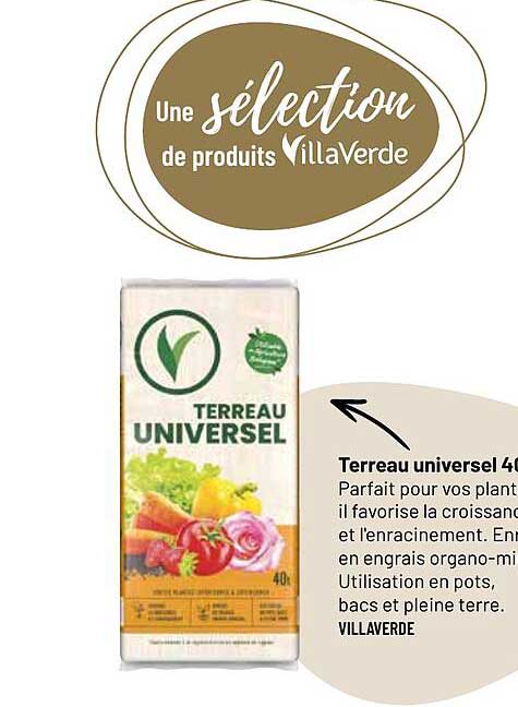 Terreau universel 40 L