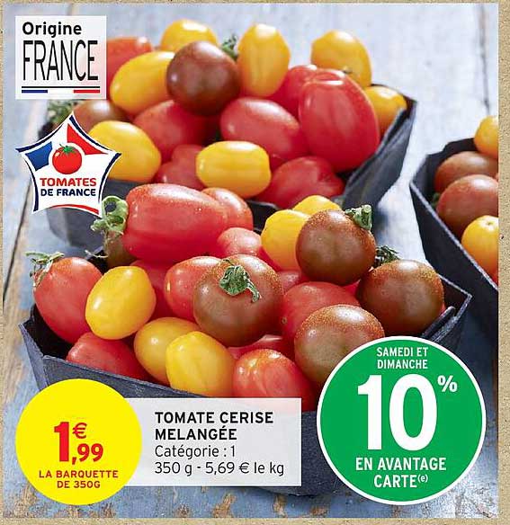 TOMATE CERISE MELANGEE
