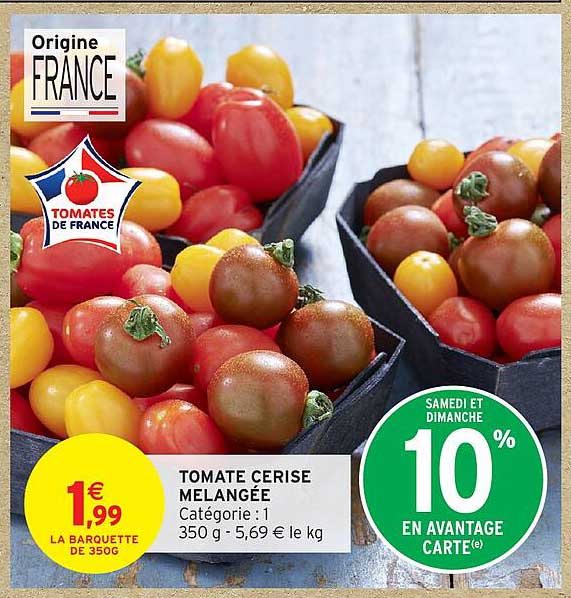 TOMATE CERISE MÉLANGÉE
