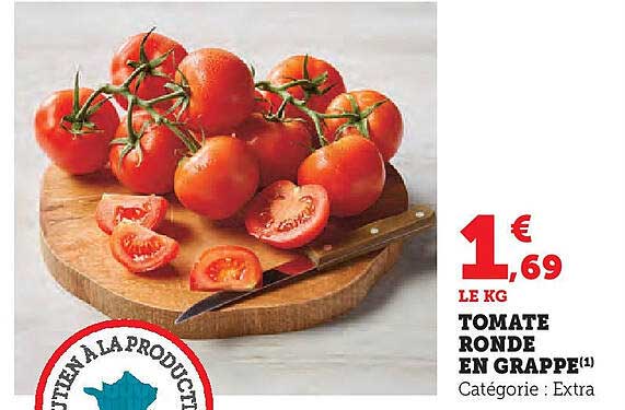 TOMATE RONDE EN GRAPPE