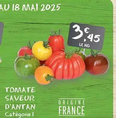 TOMATE SAVEUR D'ANTAN