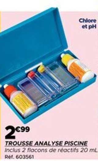 TROUSSE ANALYSE PISCINE
