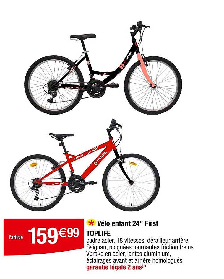 Vélo enfant 24” First