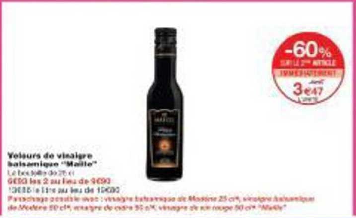Vinaigre balsamique Maille