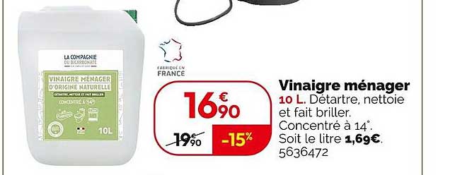Vinaigre ménager