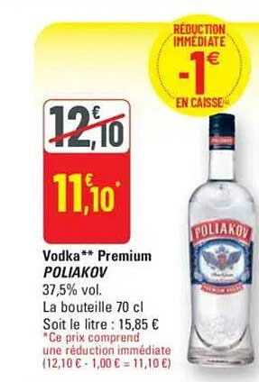 Vodka** Premium POLIAKOV