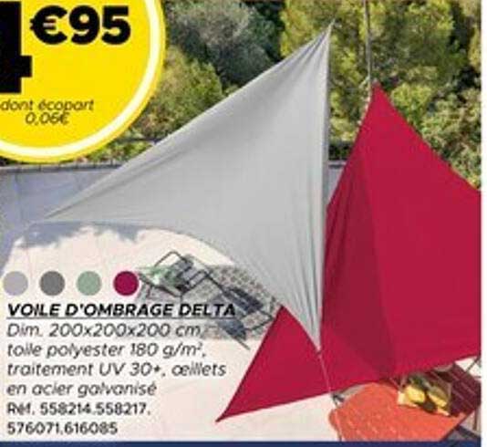 VOILE D'OMBAGE DELTA