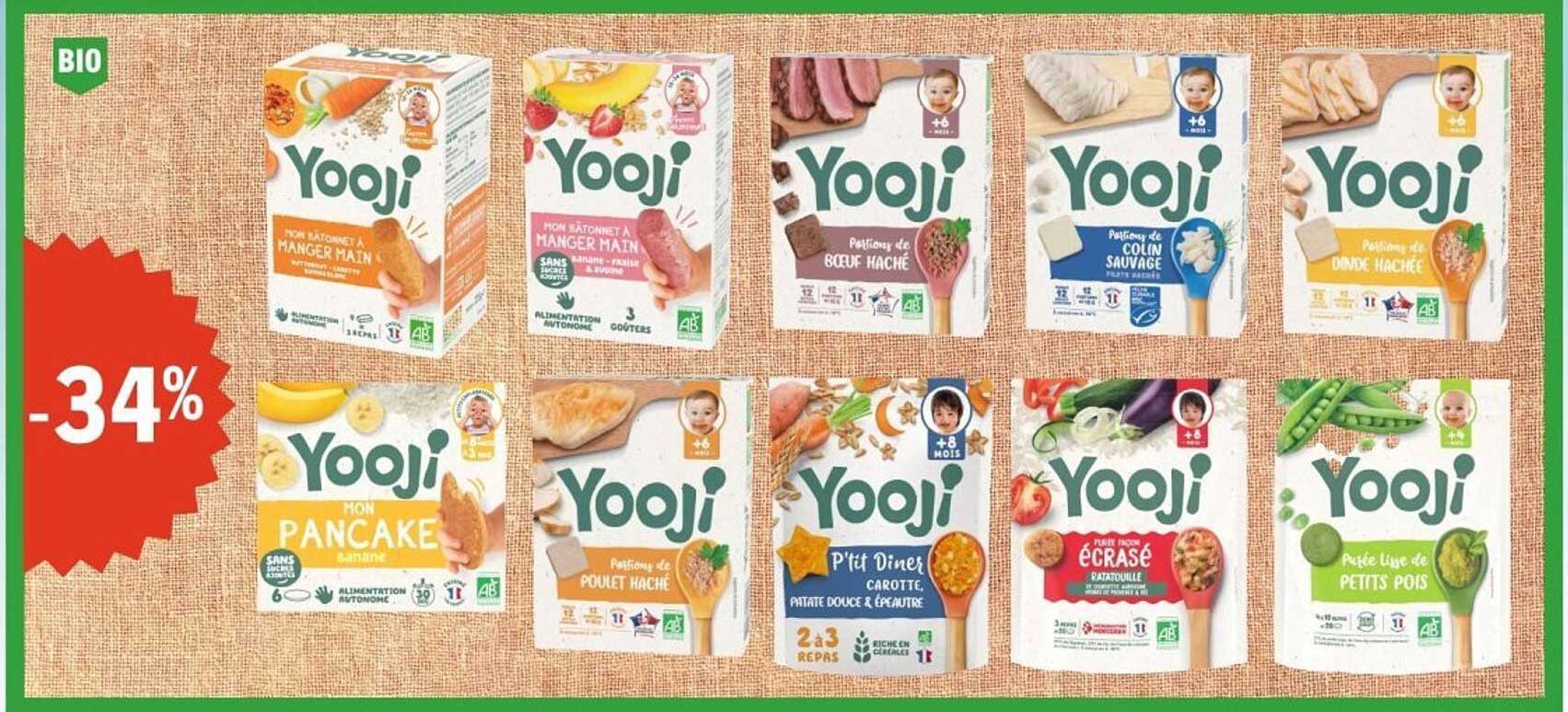 Yooji - -34%