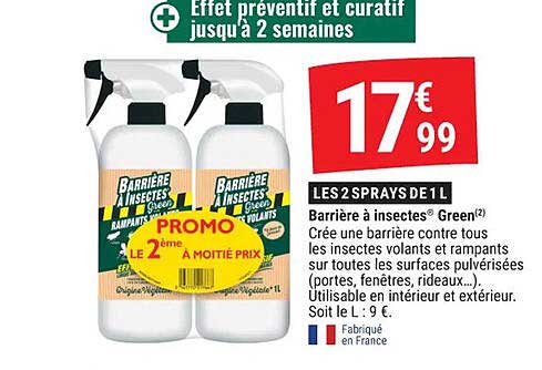 Barrière à insectes® Green