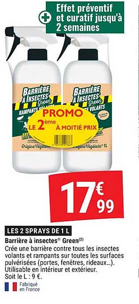 Barrière à insectes® Green®