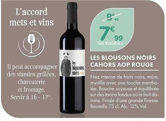 LES BLOUSONS NOIRS CAHORS AOP ROUGE