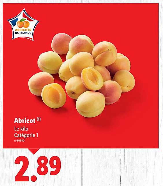 Abricots de France